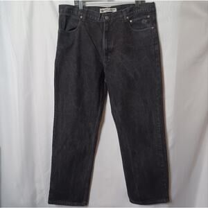 HARLEY DAVIDSON Men's Black  Relax Fit Jeans. Size 40x30